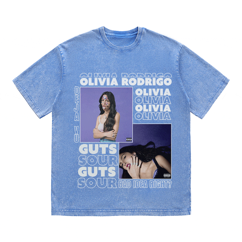 OLIVIA HEAVY WEIGHT COTTON TEE-9013