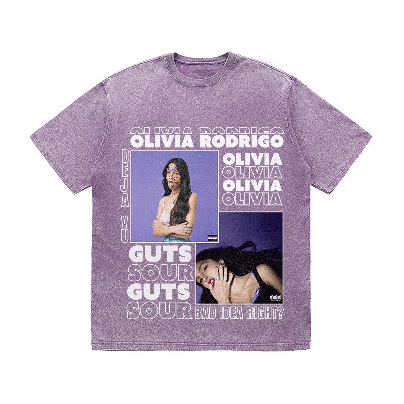 OLIVIA HEAVY WEIGHT COTTON TEE-9013