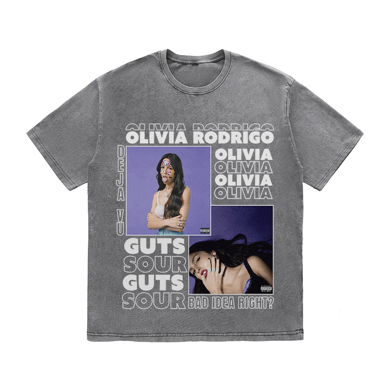 OLIVIA HEAVY WEIGHT COTTON TEE-9013