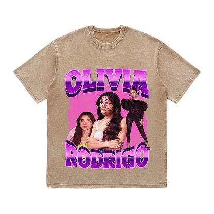 OLIVIA HEAVY WEIGHT COTTON TEE-9134