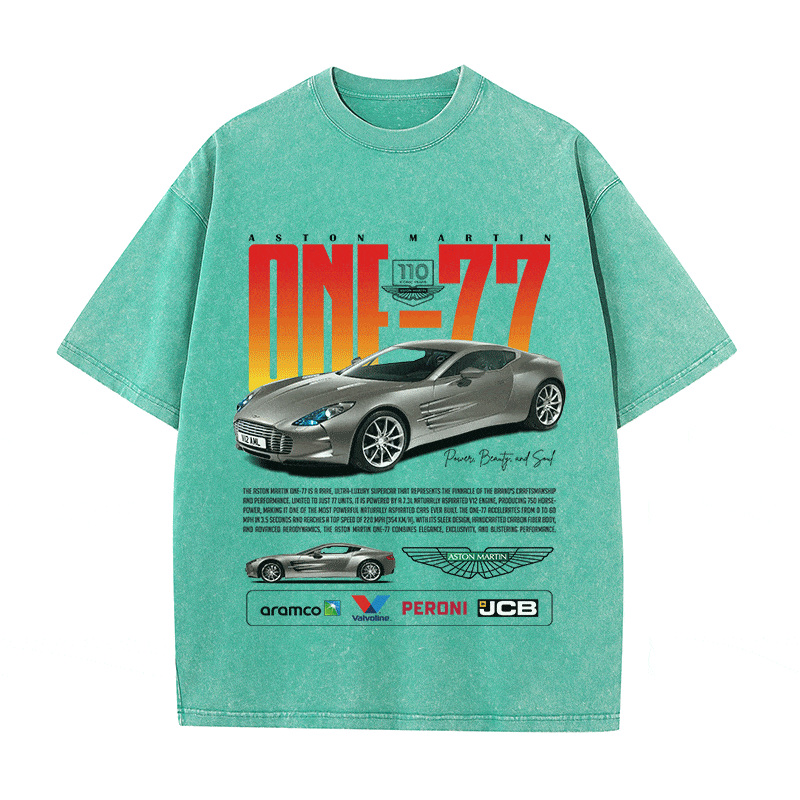 ONE 77 HEAVY WEIGHT COTTON TEE-8834