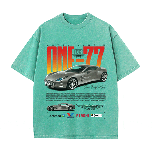 ONE 77 HEAVY WEIGHT COTTON TEE-8834