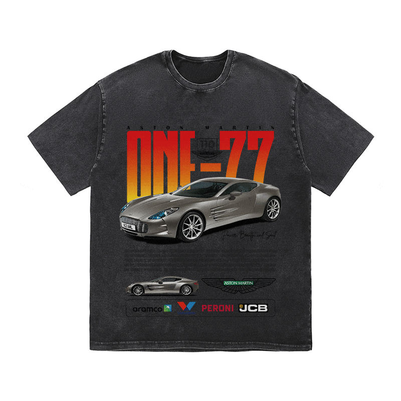 ONE 77 HEAVY WEIGHT COTTON TEE-8834