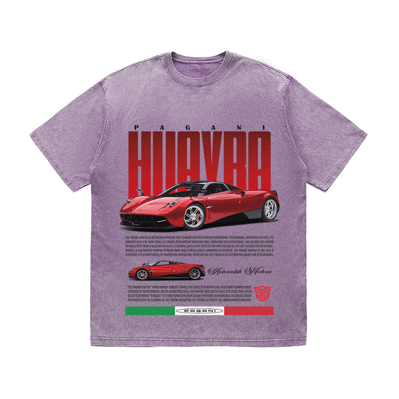 PAGANI HUAYRA HEAVY WEIGHT COTTON TEE-8836