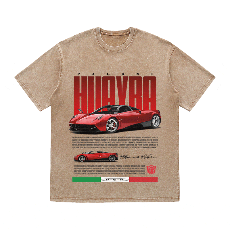 PAGANI HUAYRA HEAVY WEIGHT COTTON TEE-8836