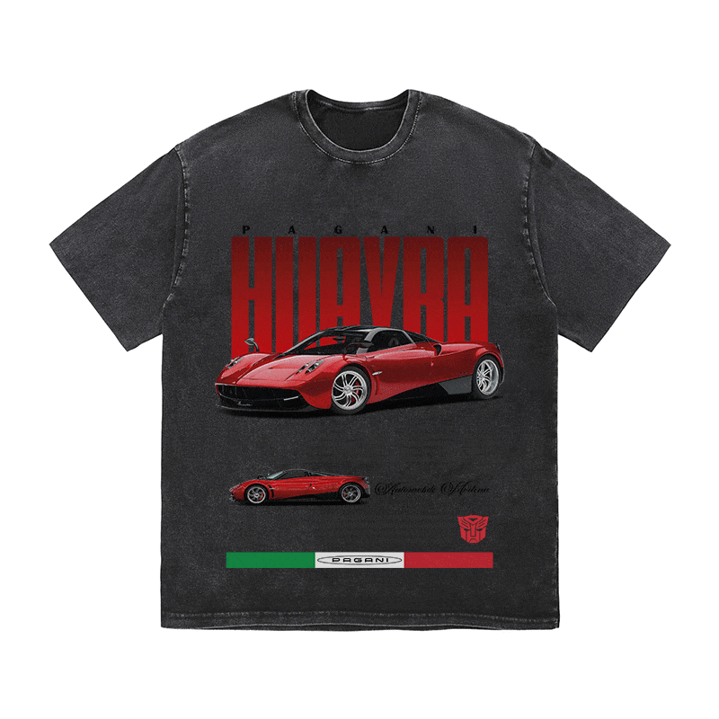 PAGANI HUAYRA HEAVY WEIGHT COTTON TEE-8836