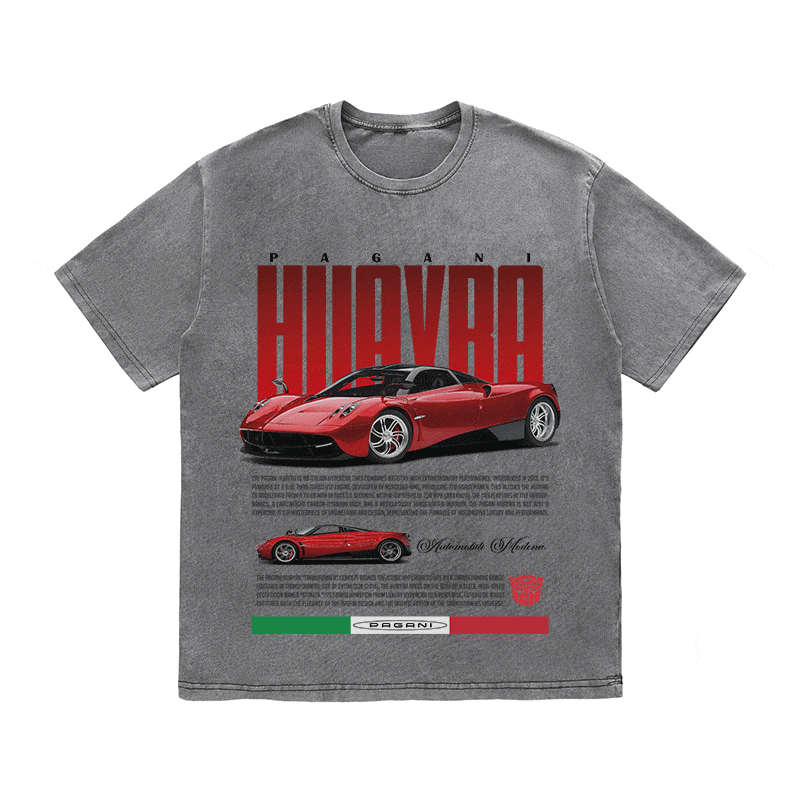 PAGANI HUAYRA HEAVY WEIGHT COTTON TEE-8836