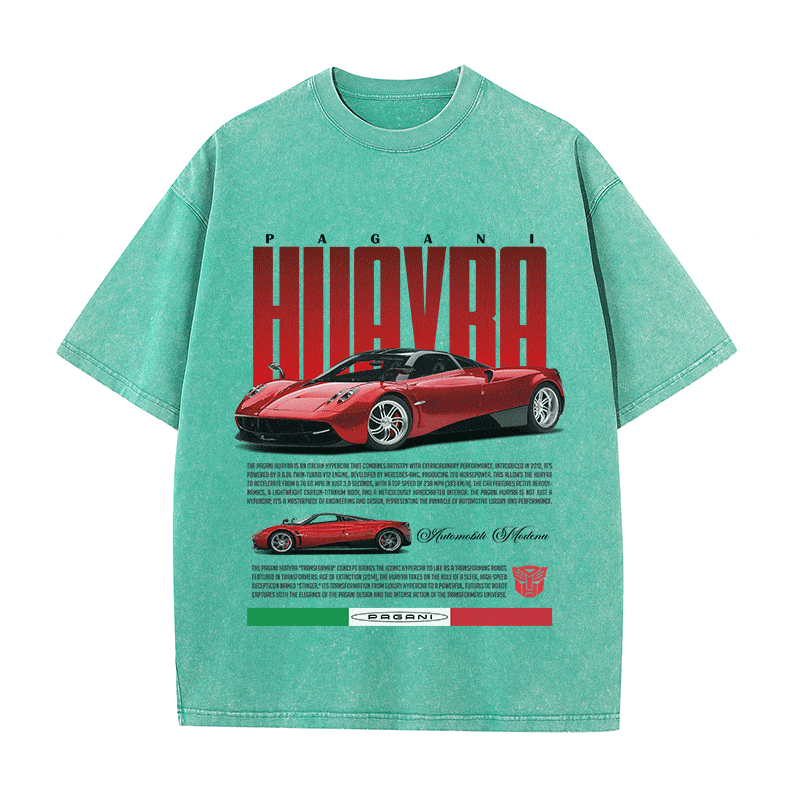 PAGANI HUAYRA HEAVY WEIGHT COTTON TEE-8836