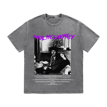 PAUL MCCARTNEY HEAVY WEIGHT COTTON TEE-8944