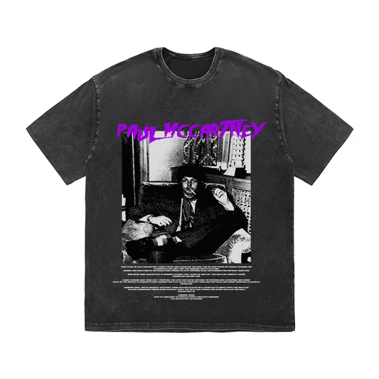 PAUL MCCARTNEY HEAVY WEIGHT COTTON TEE-8944