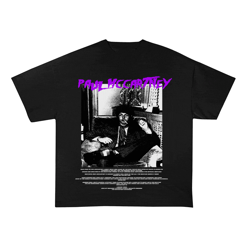 PAUL MCCARTNEY HEAVY WEIGHT COTTON TEE-8944