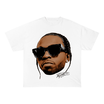 POPSMOKE HEAVY WEIGHT COTTON TEE-8023