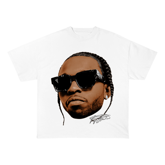 POPSMOKE HEAVY WEIGHT COTTON TEE-8023
