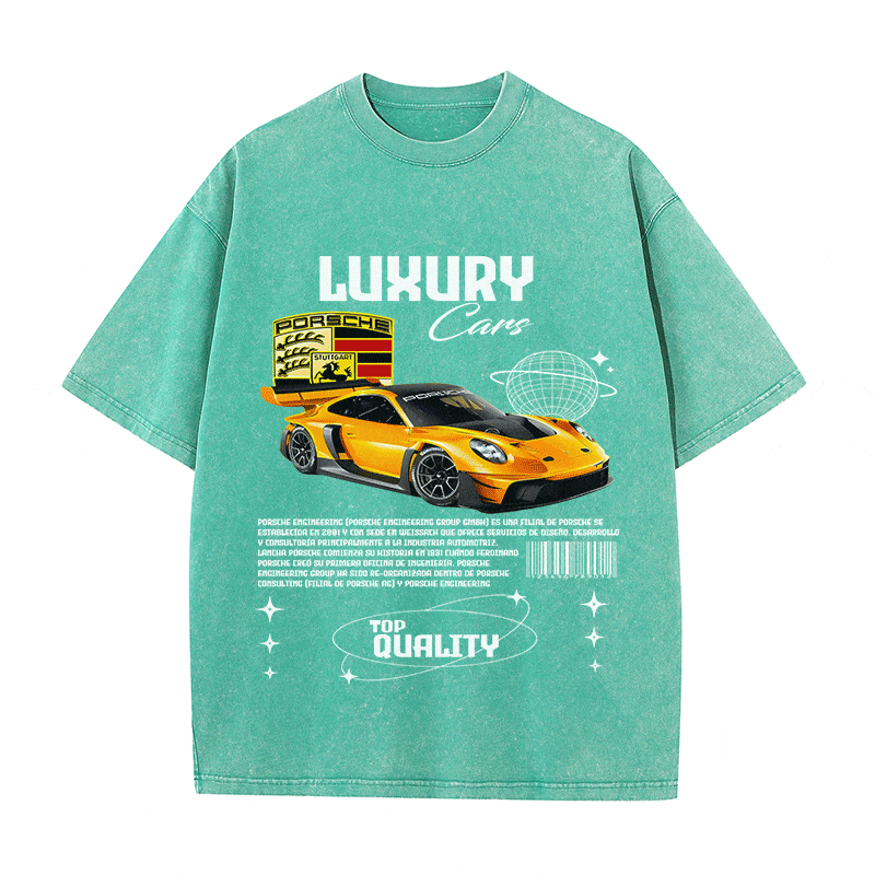 PORSHE HEAVY WEIGHT COTTON TEE-9110