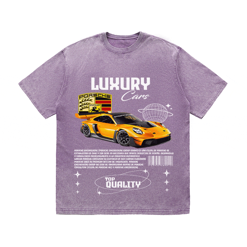 PORSHE HEAVY WEIGHT COTTON TEE-9110