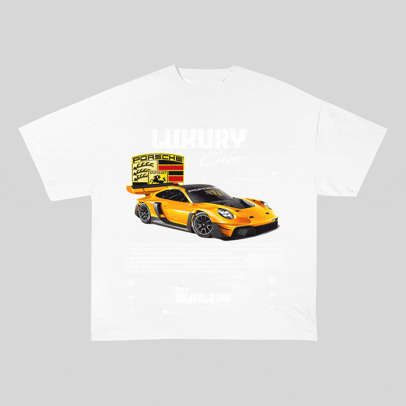 PORSHE HEAVY WEIGHT COTTON TEE-9110