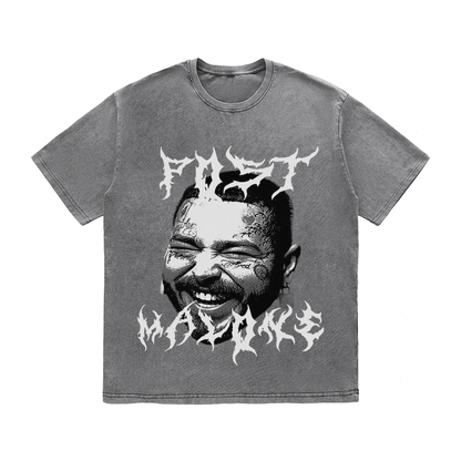 RDMCLOTHINGART tapestry hoodie POST MALONE HEAVY WEIGHT COTTON TEE-8891