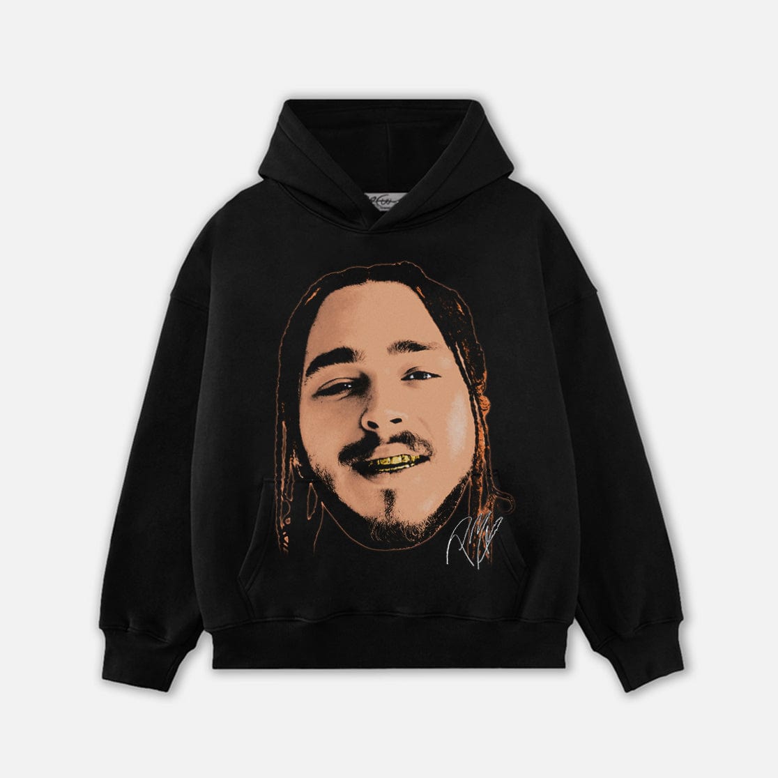 POSTMALONE HEAD HOODIE-1085