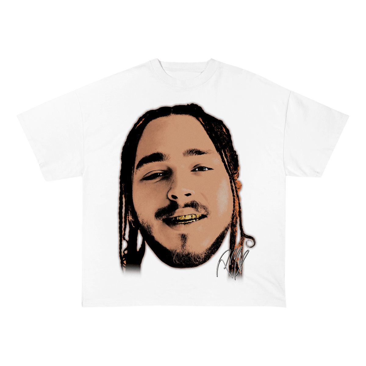 POSTMALONE HEAVY WEIGHT COTTON TEE-8034