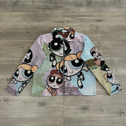 POWERPUFF GIRLS TAPESTRY JACKET