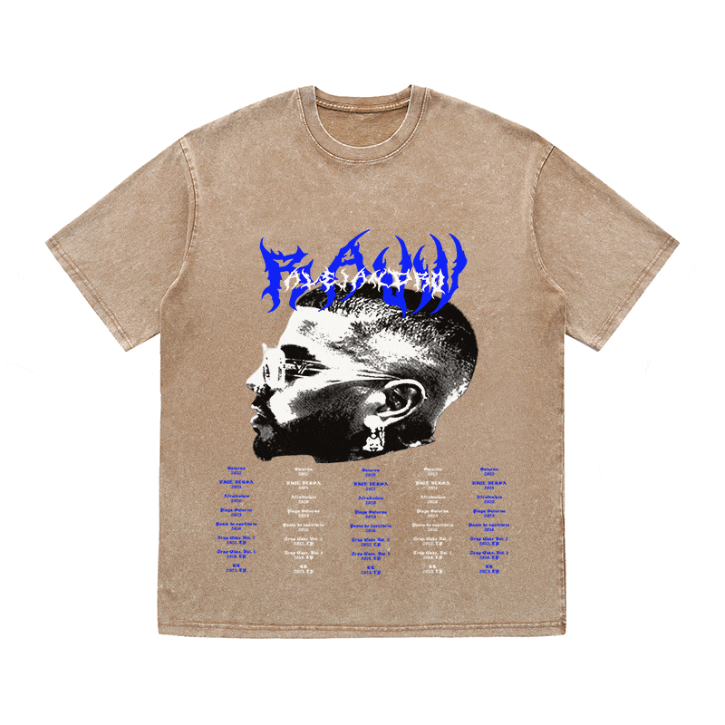 RDMCLOTHINGART tapestry hoodie RAUW ALEJANDRO HEAVY WEIGHT COTTON TEE-8892