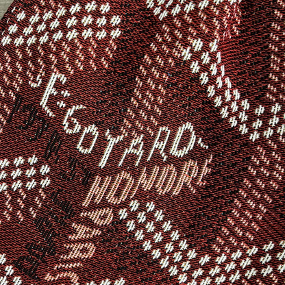 RED GY TAPESTRY SHORTS