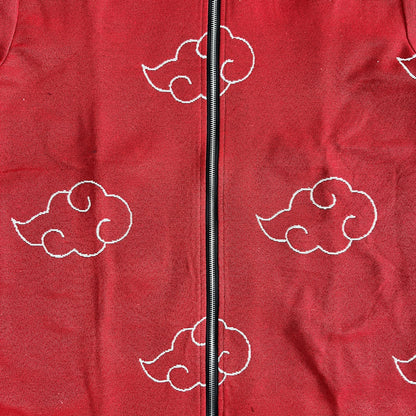 RED N TAPESTRY TEE