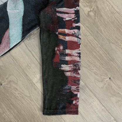 RED VELVET TAPESTRY HOODIE