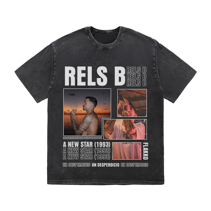 RELS B 2 HEAVY WEIGHT COTTON TEE-9018