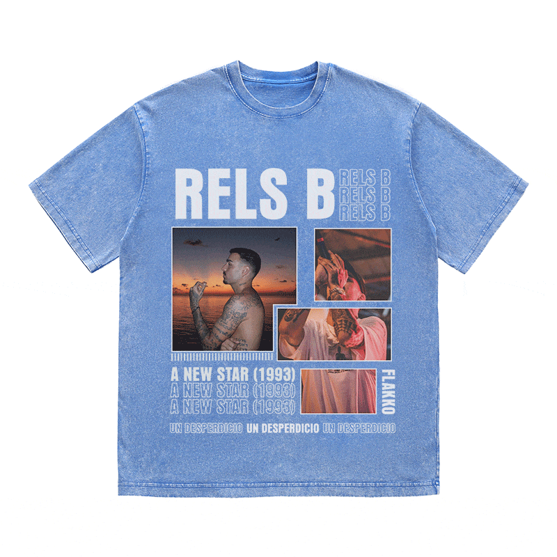 RELS B 2 HEAVY WEIGHT COTTON TEE-9018