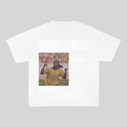 RONALDINHO HEAVY WEIGHT COTTON TEE-8826