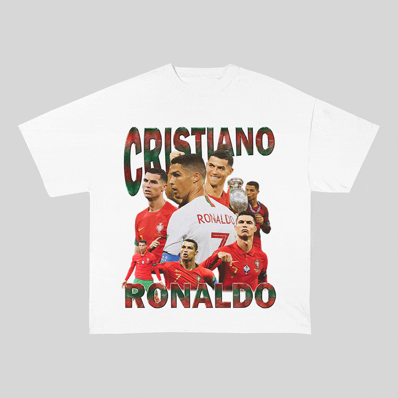 RONALDO 3 HEAVY WEIGHT COTTON TEE-8980