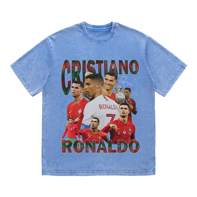 RONALDO 3 HEAVY WEIGHT COTTON TEE-8980