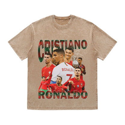 RONALDO 3 HEAVY WEIGHT COTTON TEE-8980
