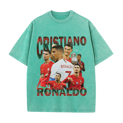 RONALDO 3 HEAVY WEIGHT COTTON TEE-8980