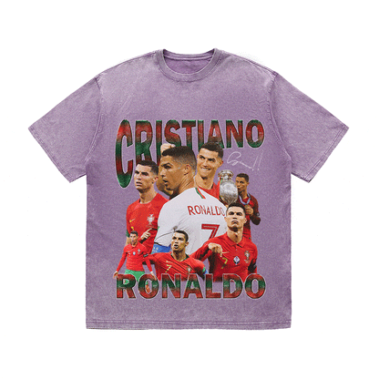 RONALDO 3 HEAVY WEIGHT COTTON TEE-8980