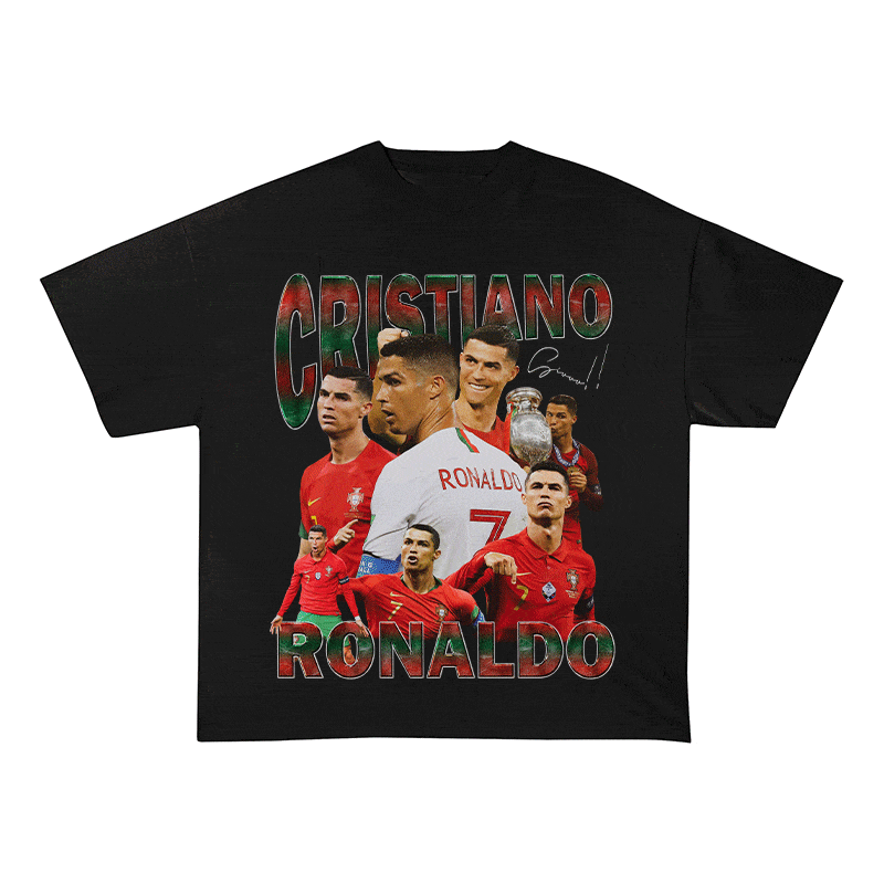 RONALDO 3 HEAVY WEIGHT COTTON TEE-8980
