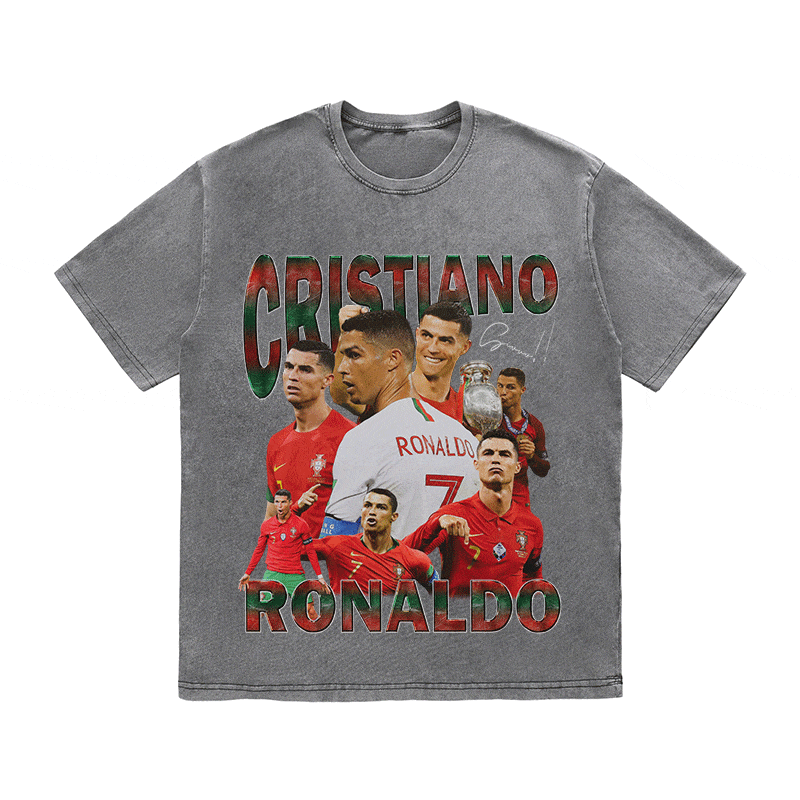 RONALDO 3 HEAVY WEIGHT COTTON TEE-8980
