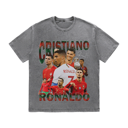 RONALDO 3 HEAVY WEIGHT COTTON TEE-8980