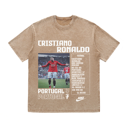 RONALDO HEAVY WEIGHT COTTON TEE-8827