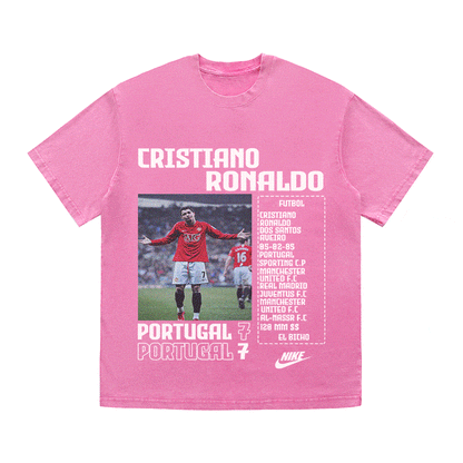 RONALDO HEAVY WEIGHT COTTON TEE-8827