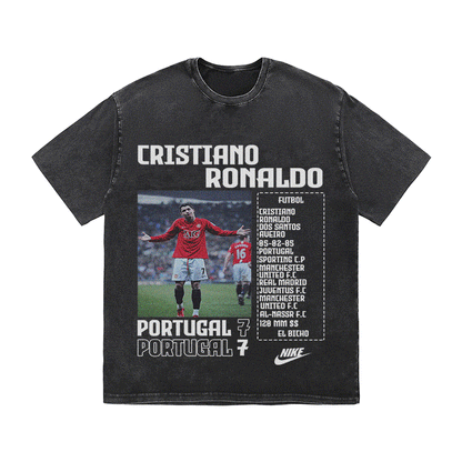 RONALDO HEAVY WEIGHT COTTON TEE-8827