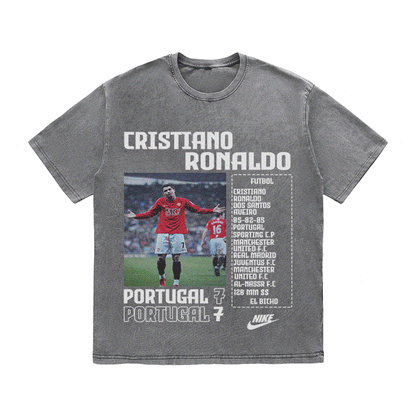 RONALDO HEAVY WEIGHT COTTON TEE-8827