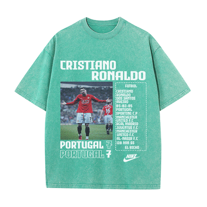 RONALDO HEAVY WEIGHT COTTON TEE-8827