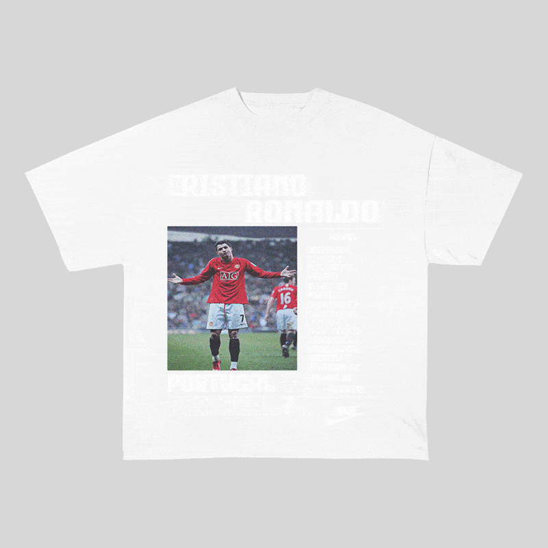 RONALDO HEAVY WEIGHT COTTON TEE-8827