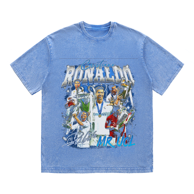RONALDO HEAVY WEIGHT COTTON TEE-8981