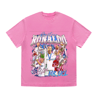 RONALDO HEAVY WEIGHT COTTON TEE-8981