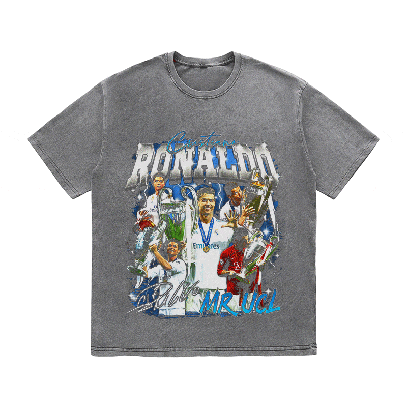 RONALDO HEAVY WEIGHT COTTON TEE-8981