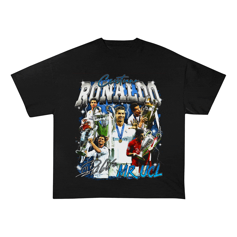 RONALDO HEAVY WEIGHT COTTON TEE-8981
