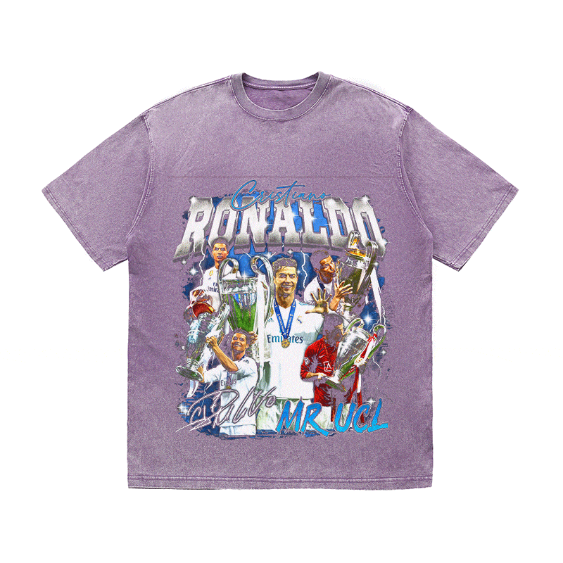 RONALDO HEAVY WEIGHT COTTON TEE-8981